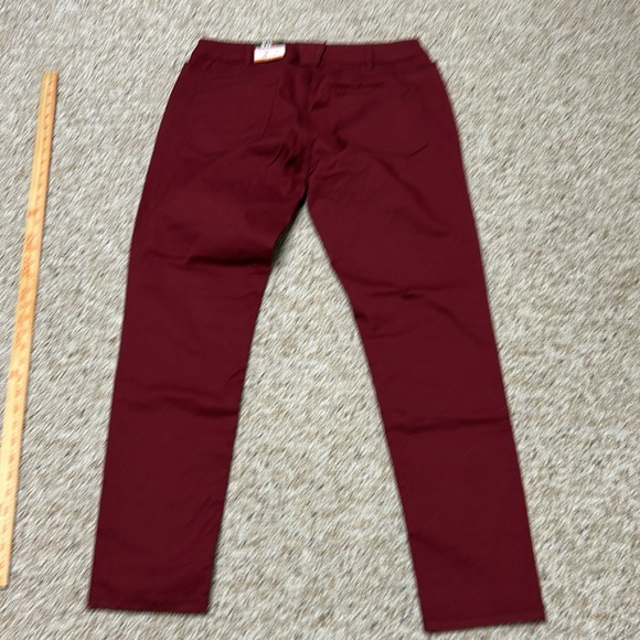 NWT 5.11 Tactical Defender Flex Fit Pants Slim Fit Burgundy 475 Code Red Size 14 - Picture 11 of 16